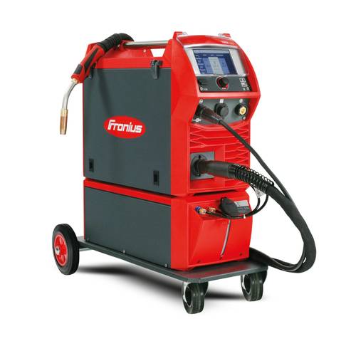 Fronius TPS 320i MIG/MAG Schweißgerät Puls Compact - Wassergekühlt - Fahrbar 3-320 A kpl.